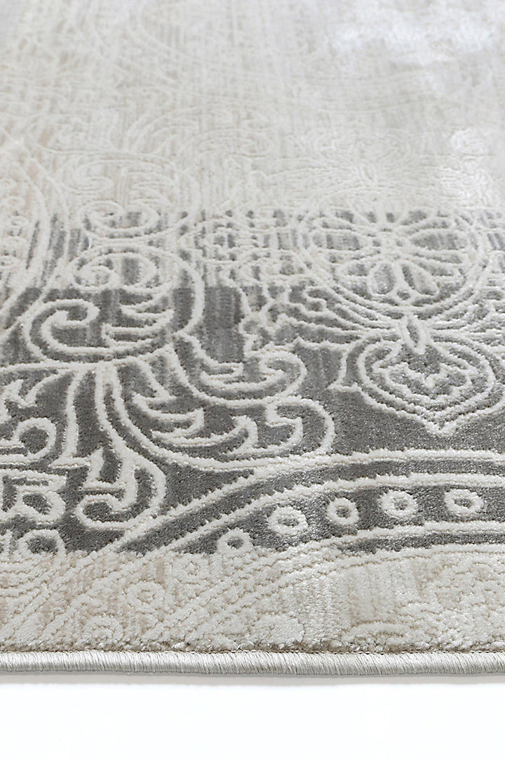 Rapsody Bach Ash Contemporary Rug - DLB Furniture
