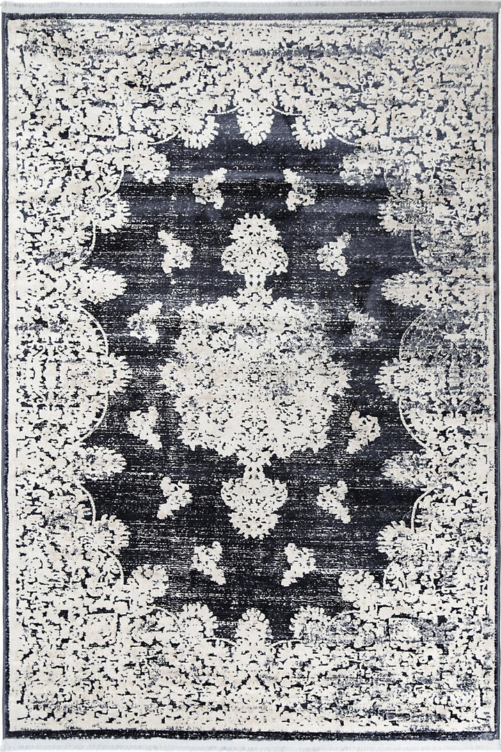 Rapsody Bizet Navy Transitional Rug - DLB Furniture
