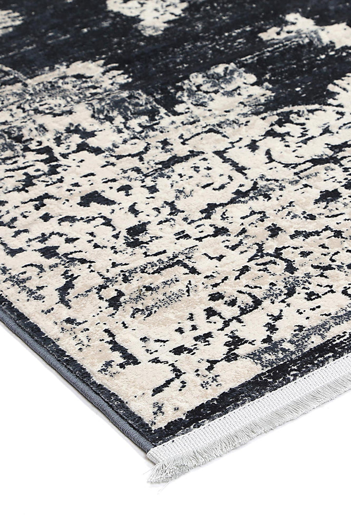 Rapsody Bizet Navy Transitional Rug - DLB Furniture