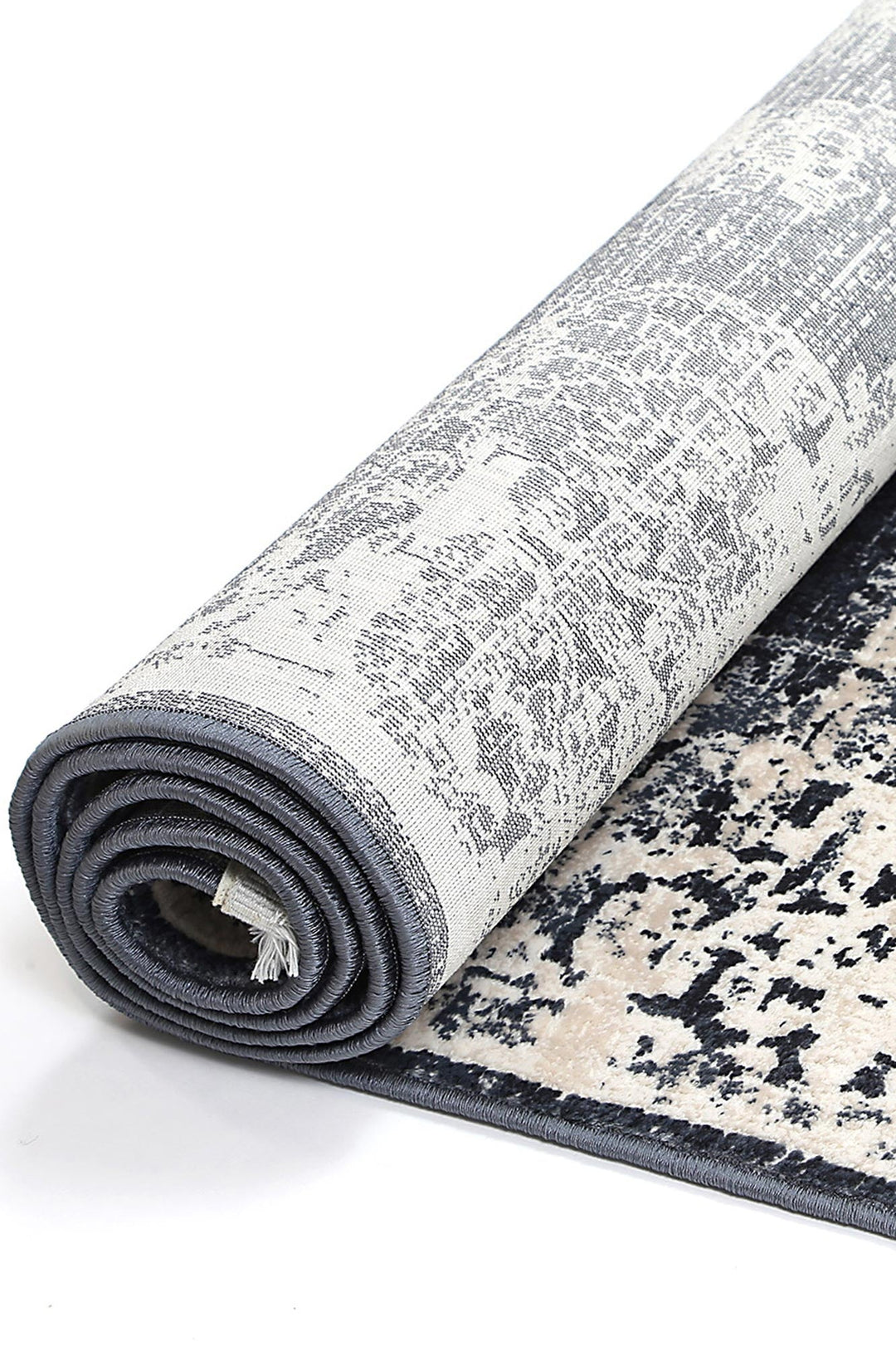 Rapsody Bizet Navy Transitional Rug - DLB Furniture