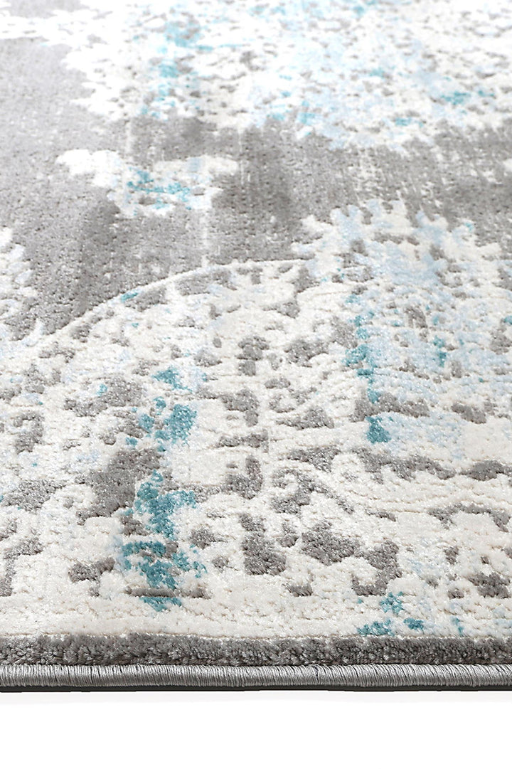 Rapsody Bizet Blue Traditional Rug - DLB Furniture