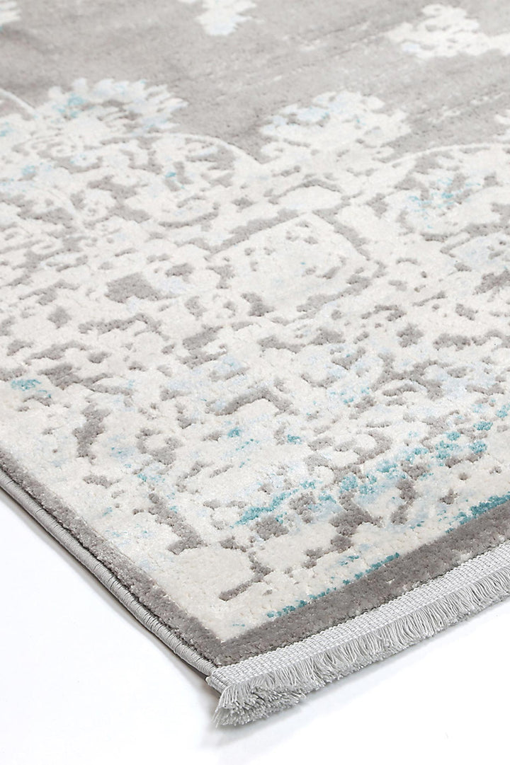 Rapsody Bizet Blue Traditional Rug - DLB Furniture