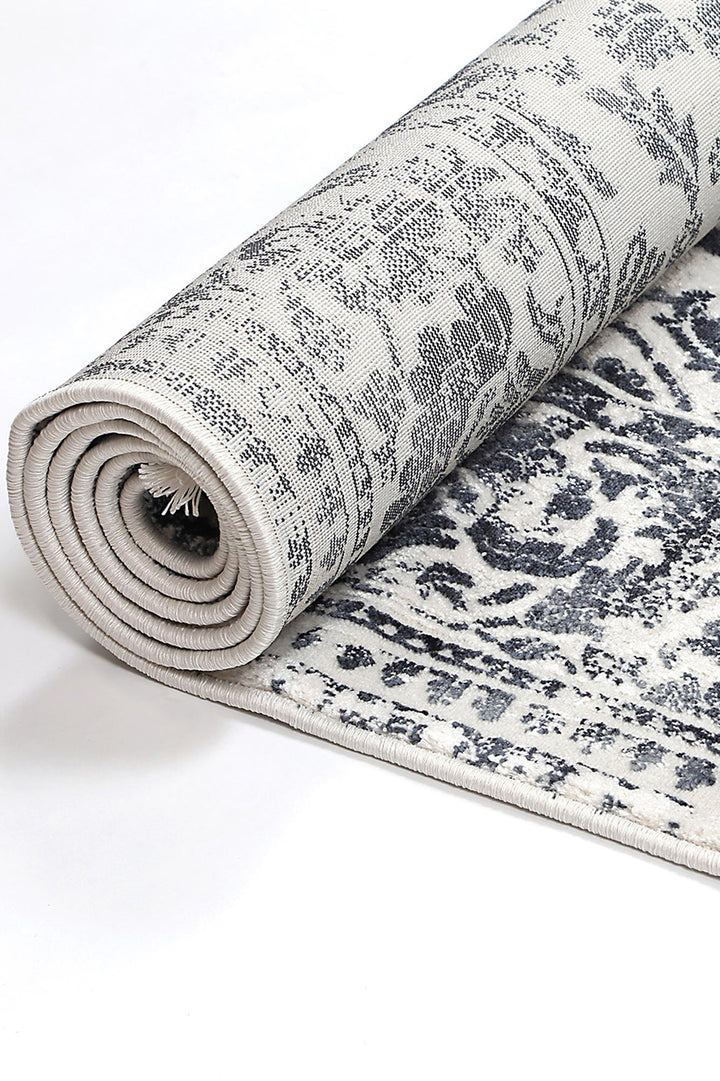 Rapsody Chopin Navy Transitional Rug - DLB Furniture
