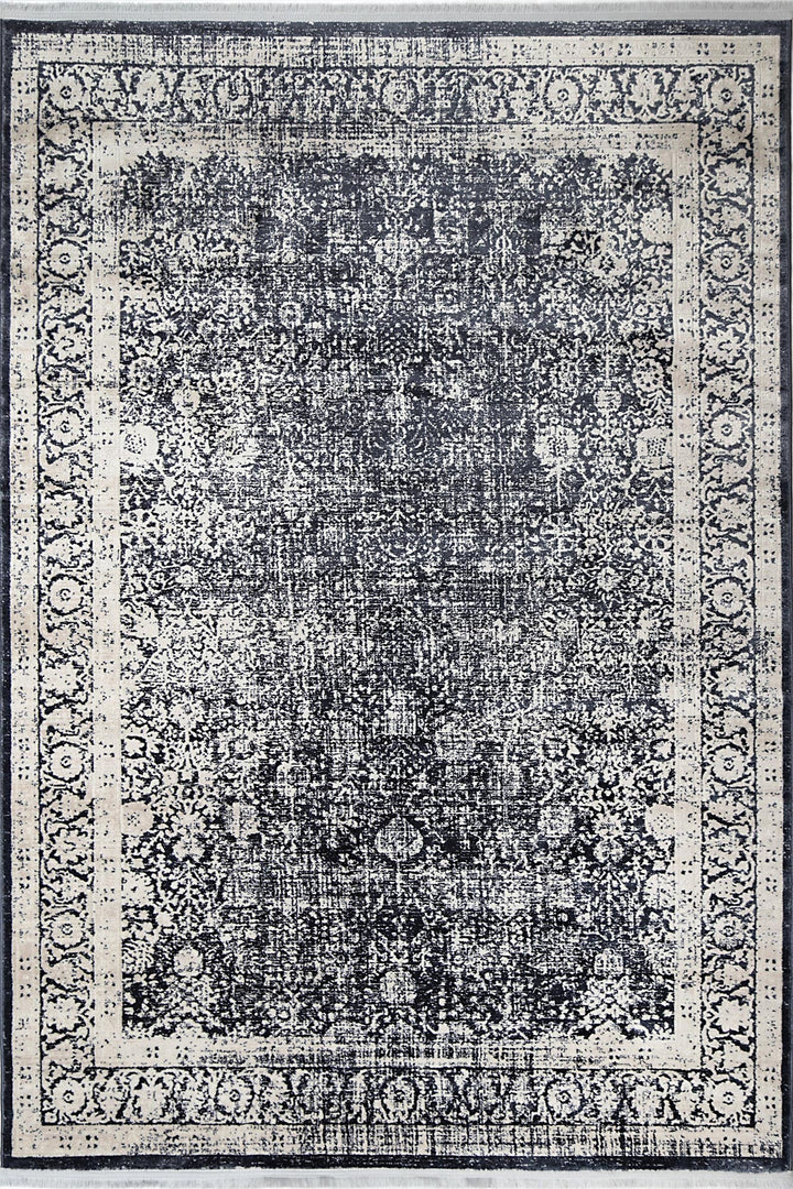Rapsody Liszt Navy Transitional Rug - DLB Furniture