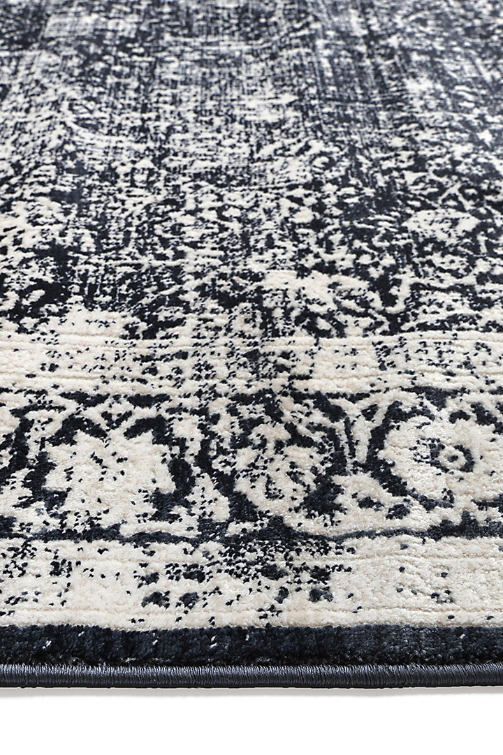 Rapsody Liszt Navy Transitional Rug - DLB Furniture