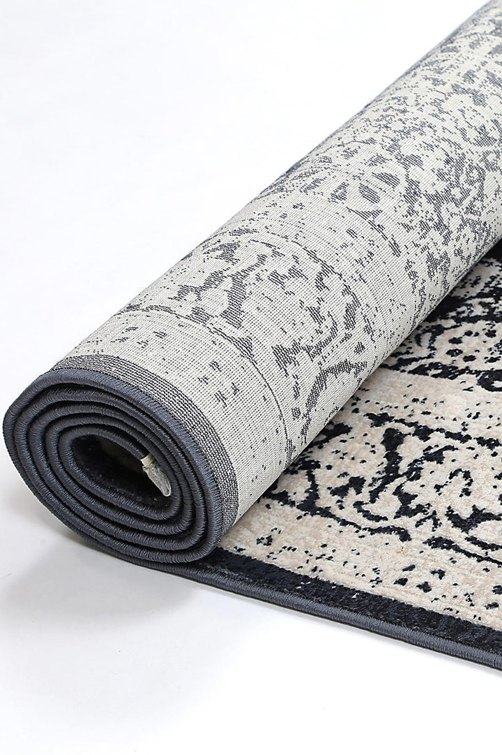 Rapsody Liszt Navy Transitional Rug - DLB Furniture