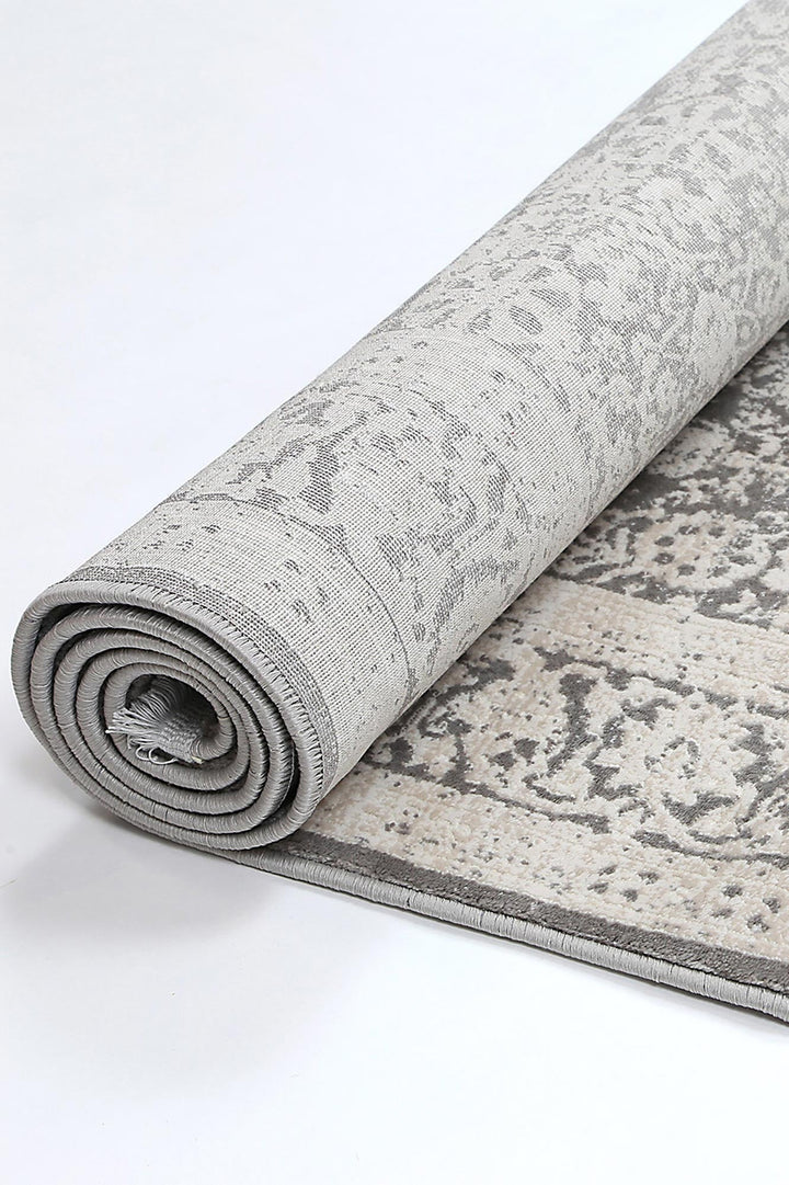 Rapsody Liszt Grey Transitional Rug - DLB Furniture