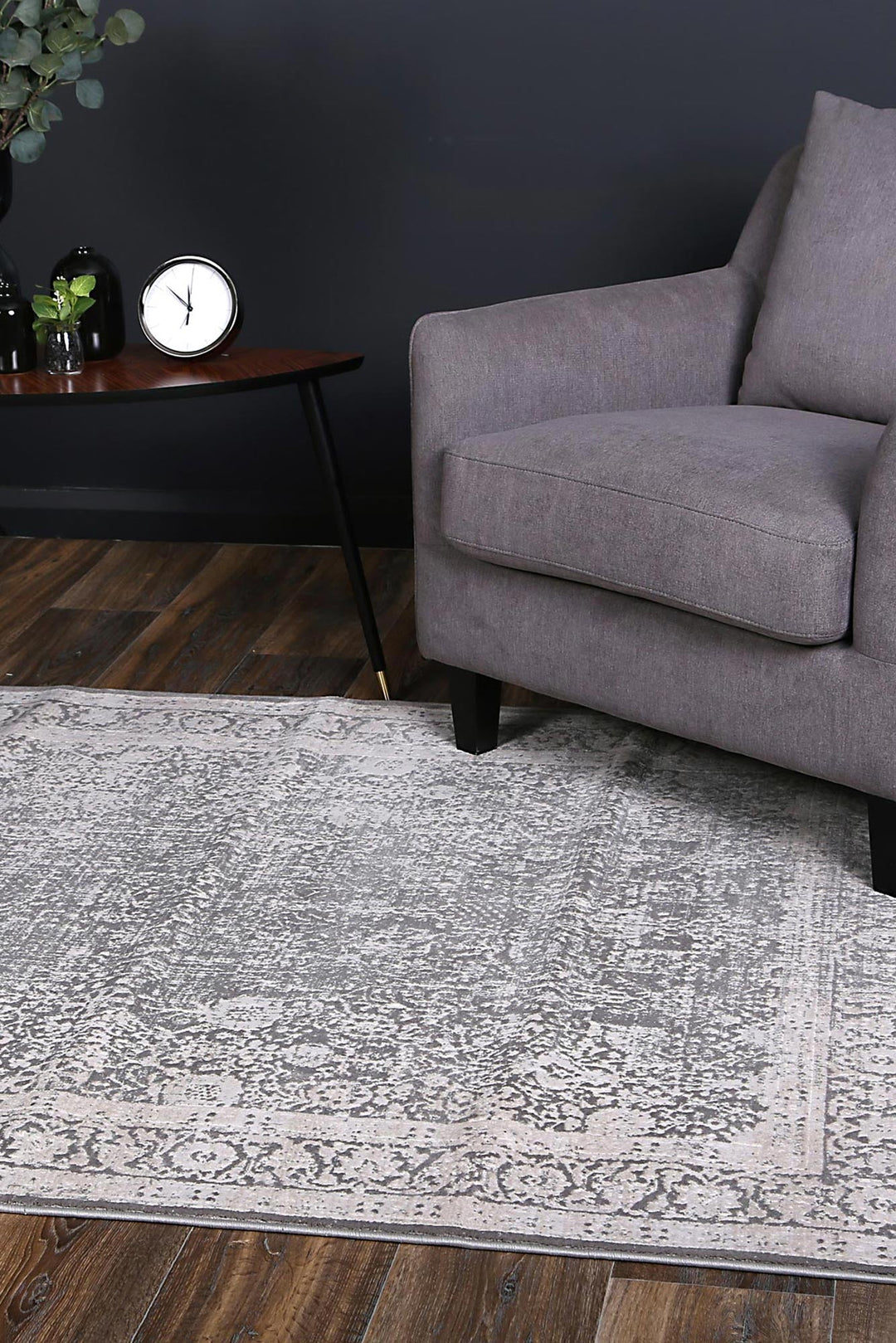 Rapsody Liszt Grey Transitional Rug - DLB Furniture