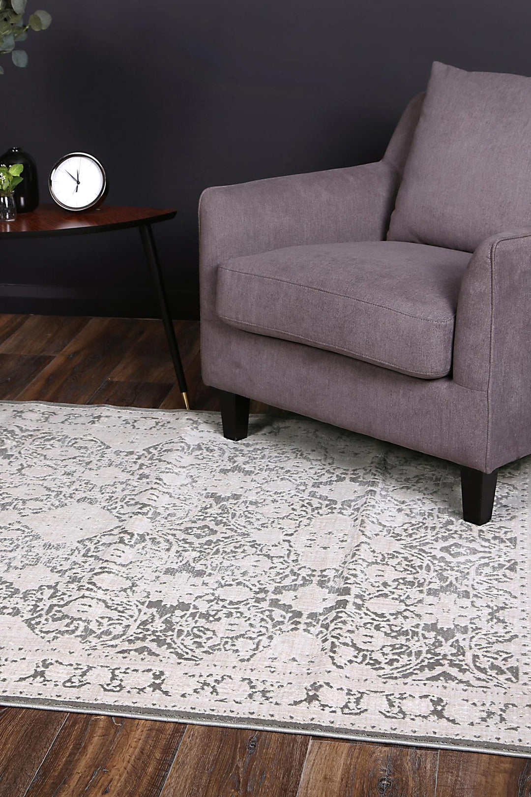 Rapsody Rossini Grey Traditional Rug - DLB Furniture