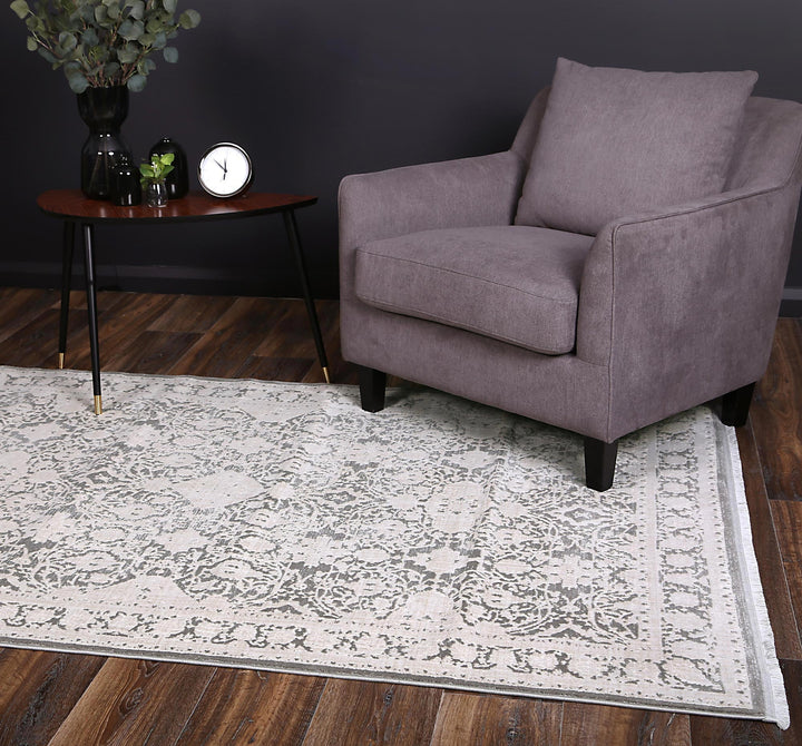 Rapsody Rossini Grey Traditional Rug - DLB Furniture