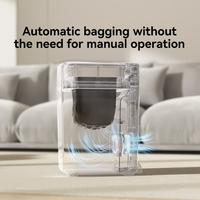 Smart Trash With Sensor Can Fully Automatic Pack and change Bags - DLB Furniture