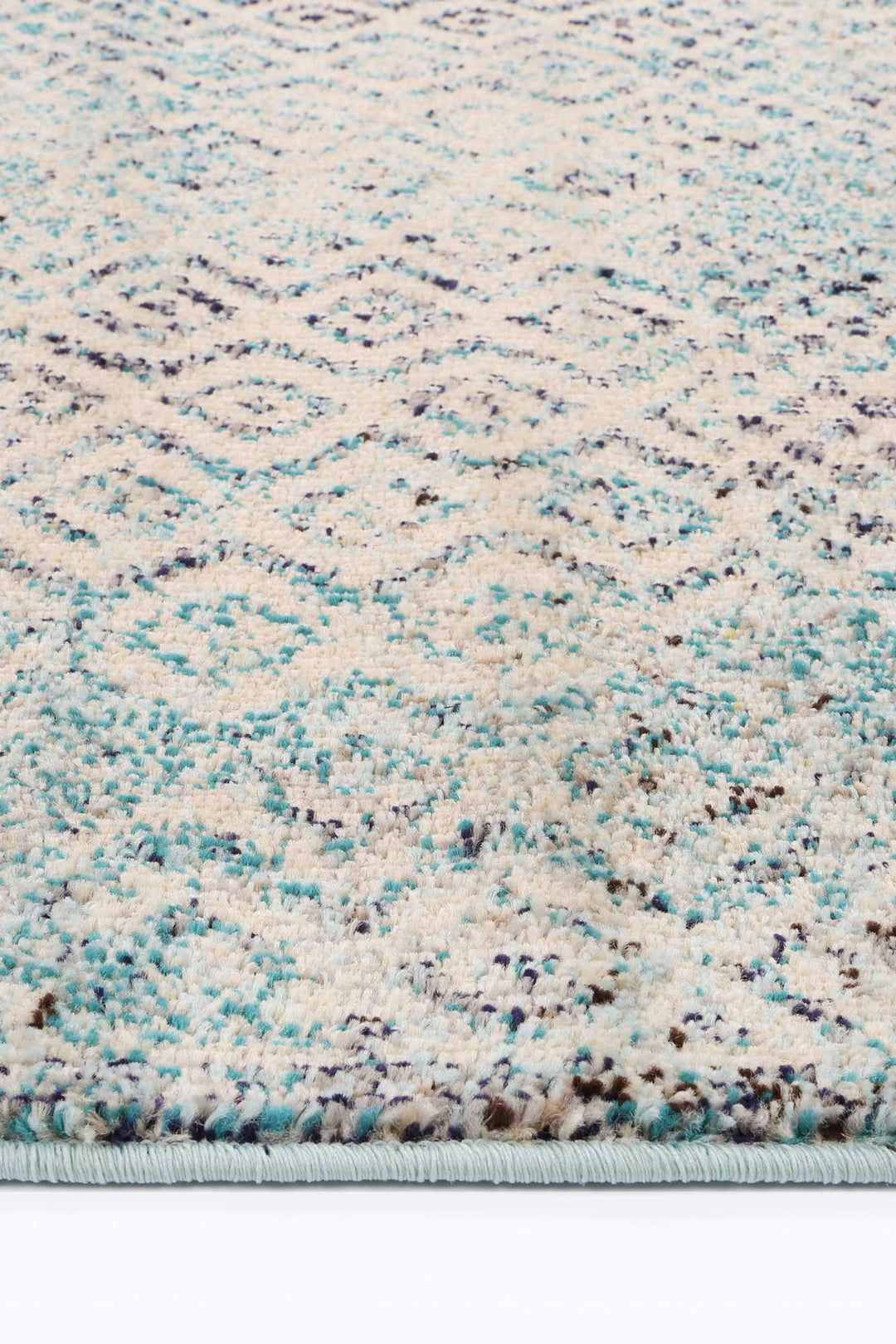 Tulin Incan Blue Tribal Rug - DLB Furniture