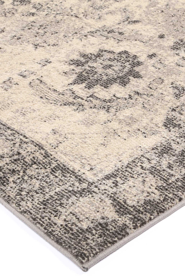 Tulin Warm Cream & Grey Transitional Rug - DLB Furniture