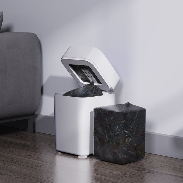 Smart Trash With Sensor Can Fully Automatic Pack and change Bags - DLB Furniture