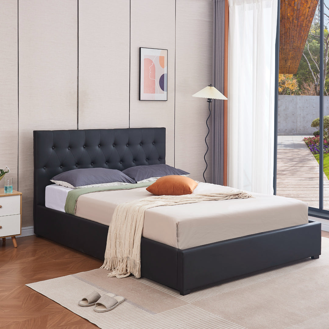 Fewa Gas Lift Storage King Bed Frame - DLB Furniture