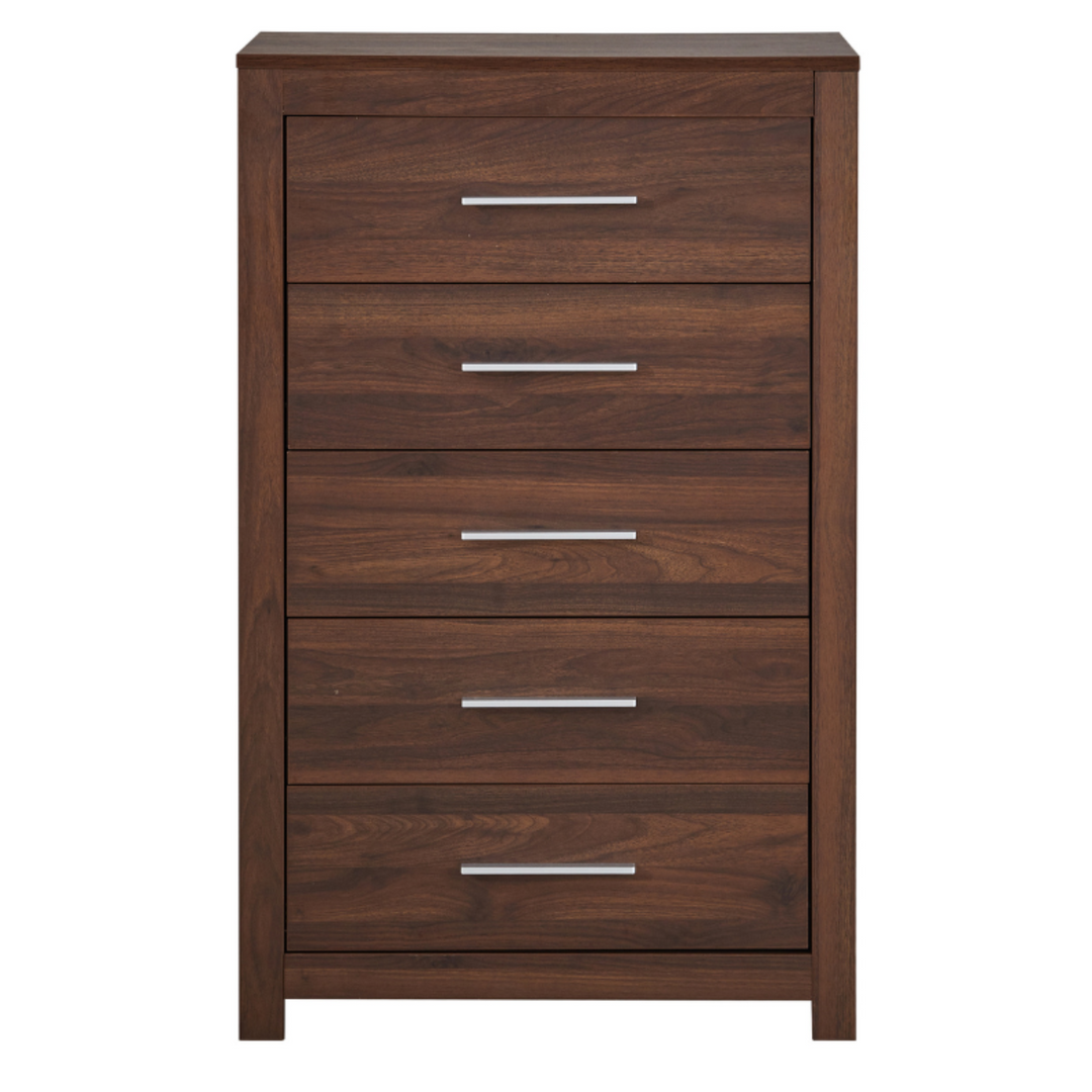 5 drawer tall boy dresser