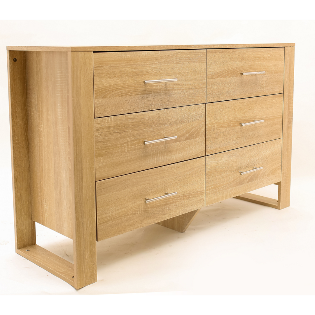 Herse Lowboy 6 Drawers - DLB Furniture