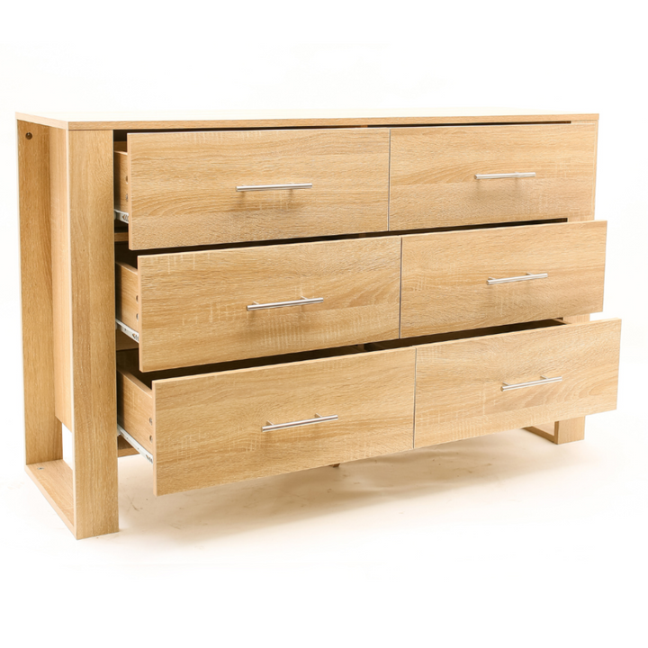 Herse Lowboy 6 Drawers - DLB Furniture