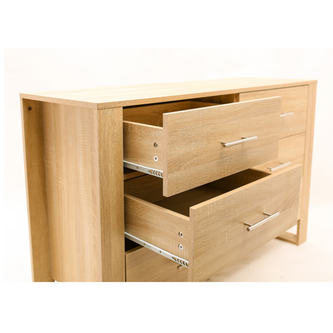 Herse Lowboy 6 Drawers - DLB Furniture