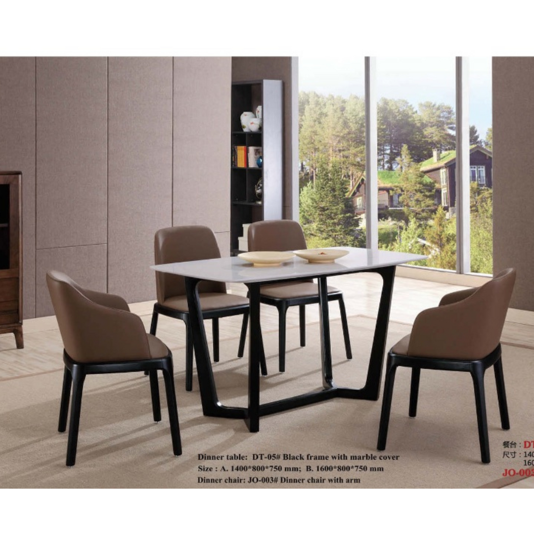 Juliet Dining Table Wooden Legs - DLB Furniture