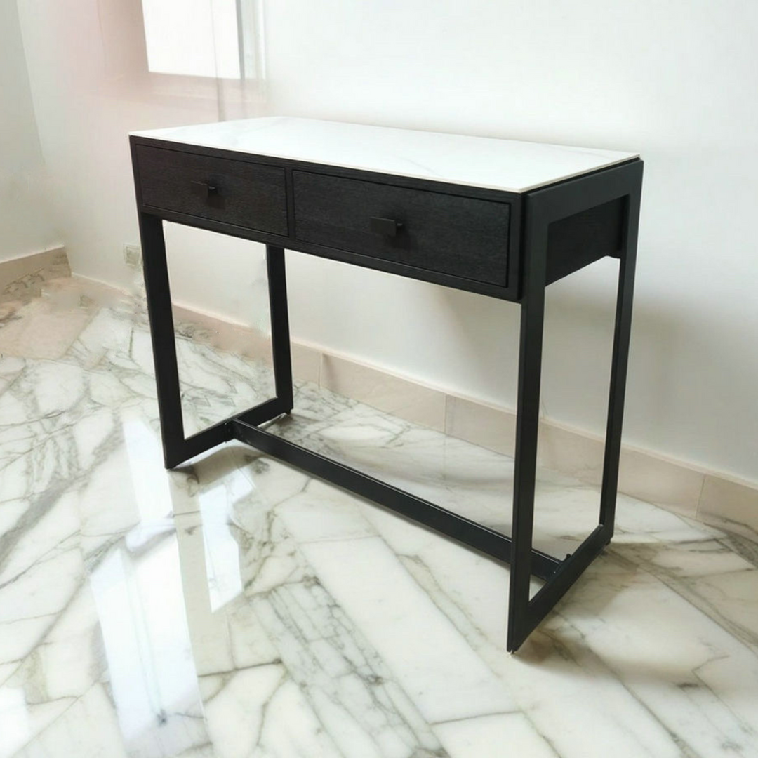 Console table with drawers