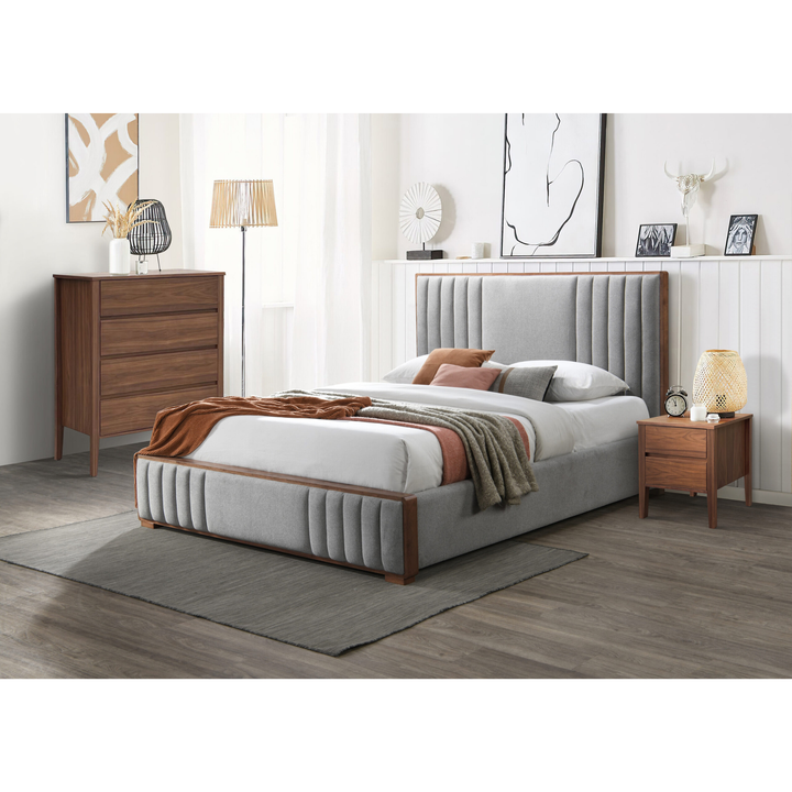 Luxe Fabric Bed Frame Queen