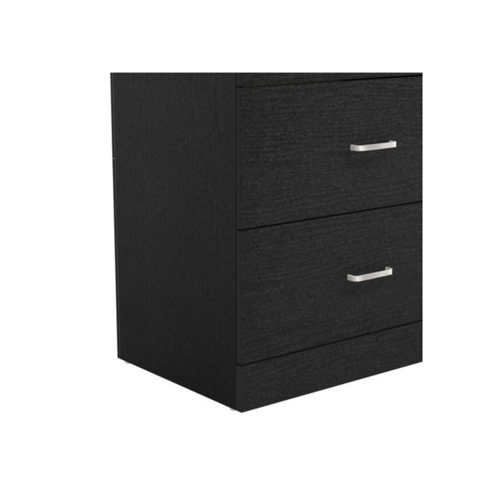 Bali 6 Drawers Lowboy - Black - DLB Furniture