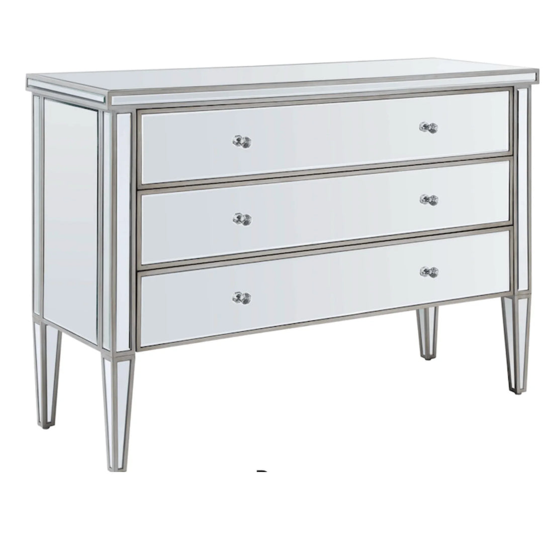 Fairmont Silver 3 Drawer Chest - DLB Furniture