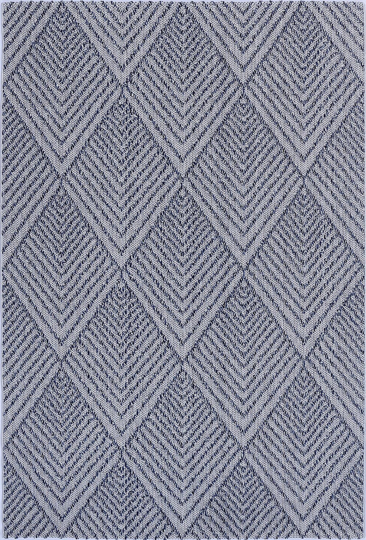 Vanuatu Naka Charcoal Geometric Flatweave Rug - 10 - DLB Furniture
