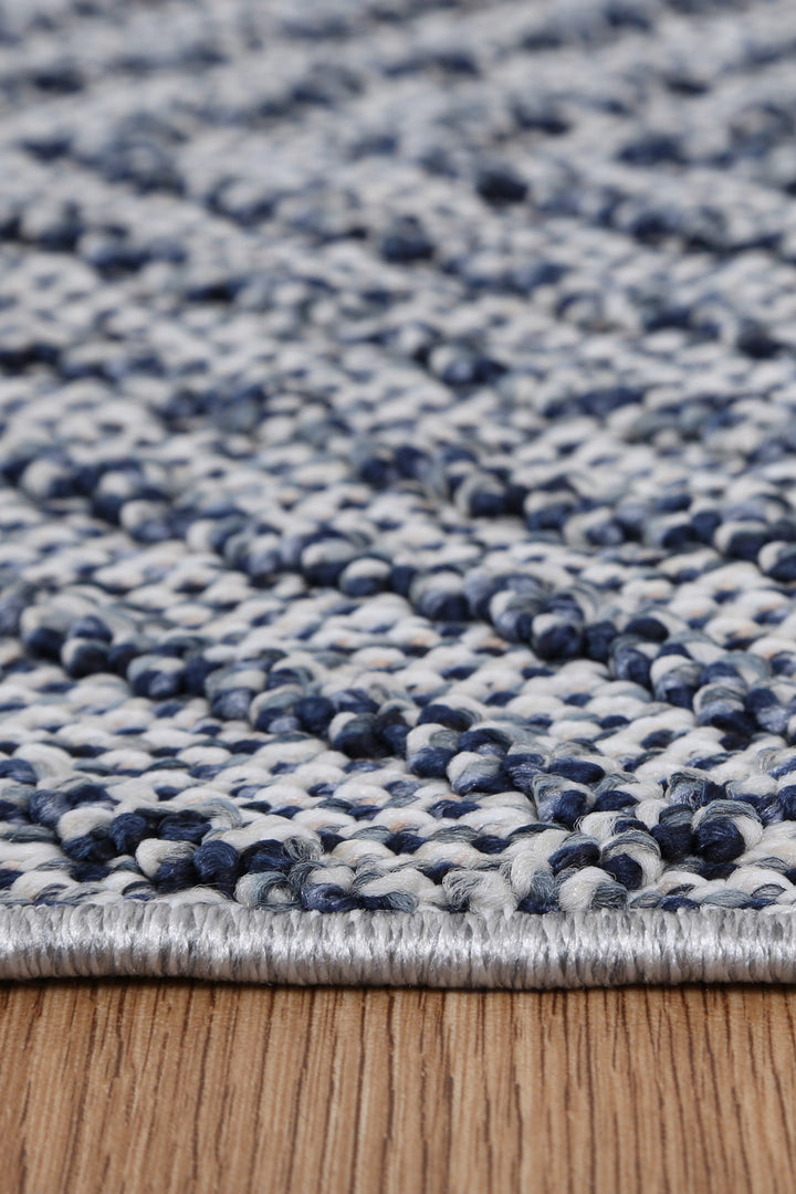 Vanuatu Naka Charcoal Geometric Flatweave Rug - 10 - DLB Furniture