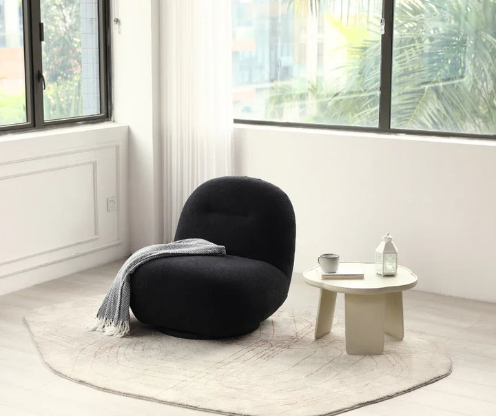 Mars Swivel Chair - Black