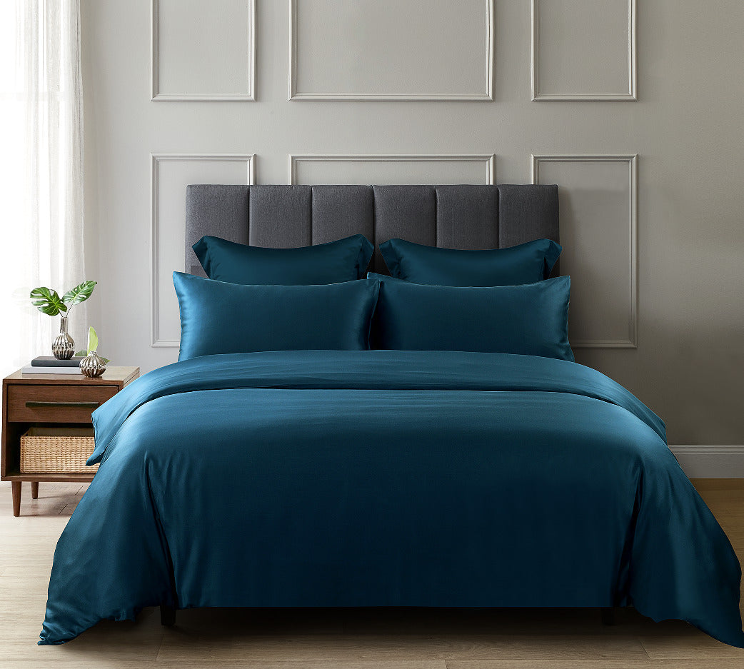 100% Organic Bamboo Fabric 300TC Bedding 5 pcs Sets - DLB Furniture