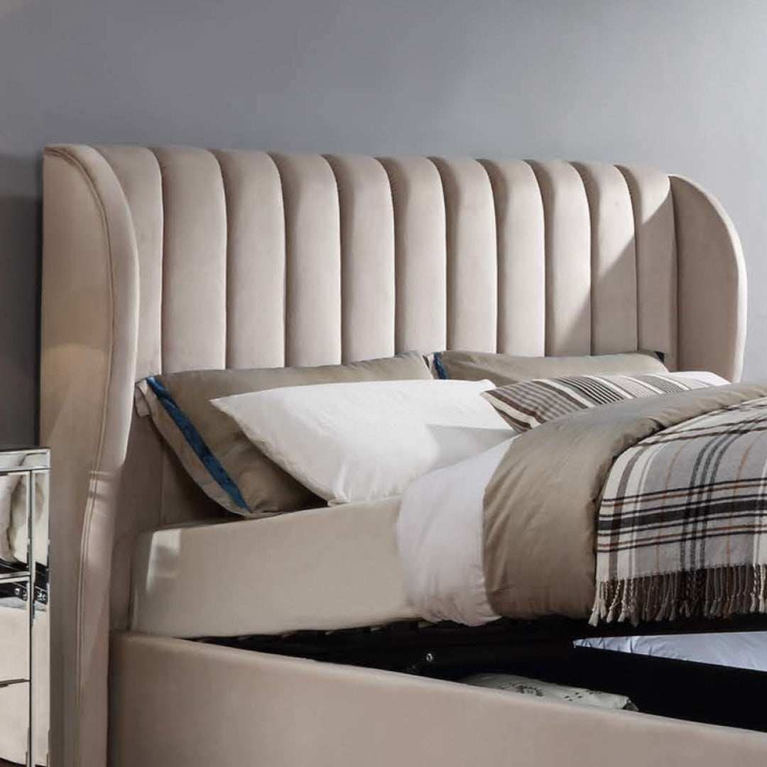 Belair Velvet Bedhead - DLB Furniture