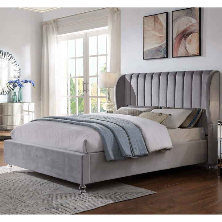 Belair Velvet Bed Frame King - DLB Furniture