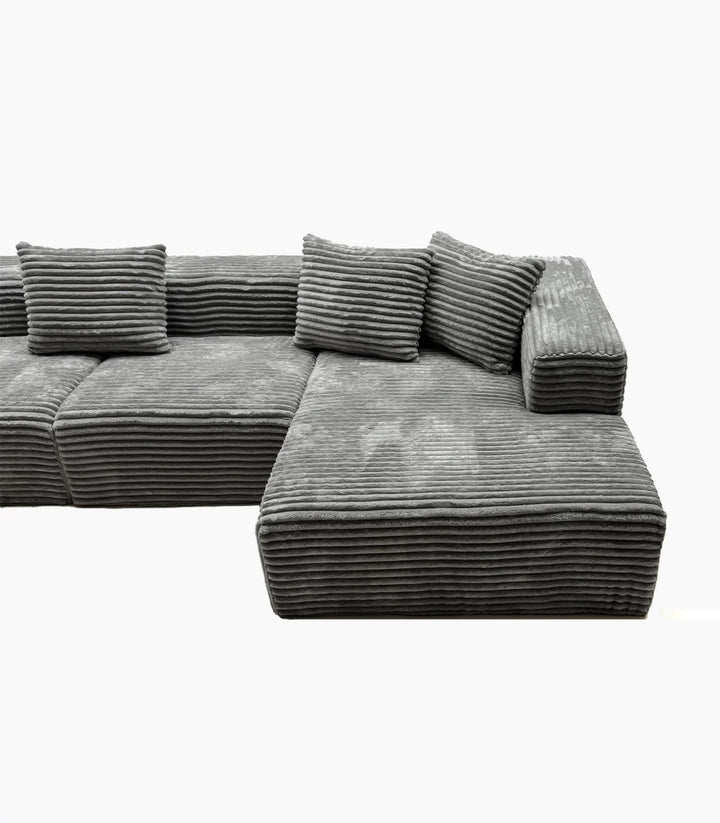 Marsden L Shape Sofa - 100% Polyester - DLB Furniture