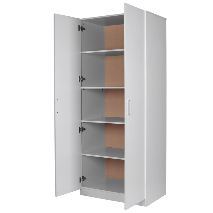 Dia 2 Door Pantry Cupboard 5 Shelves - Easy Home Furniture