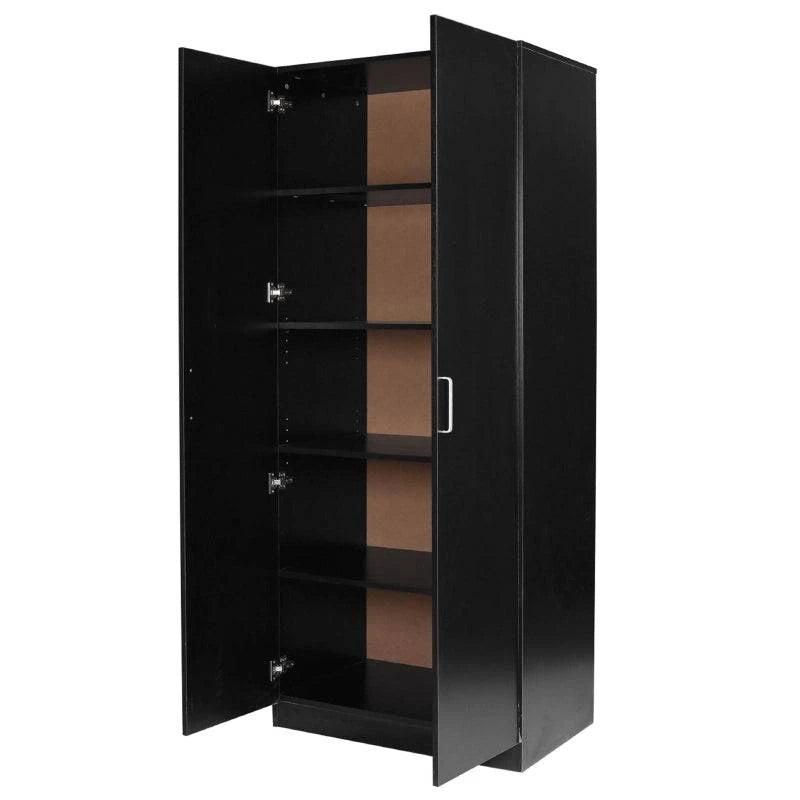 Dia 2 Door Pantry Cupboard 5 Shelves - Easy Home Furniture
