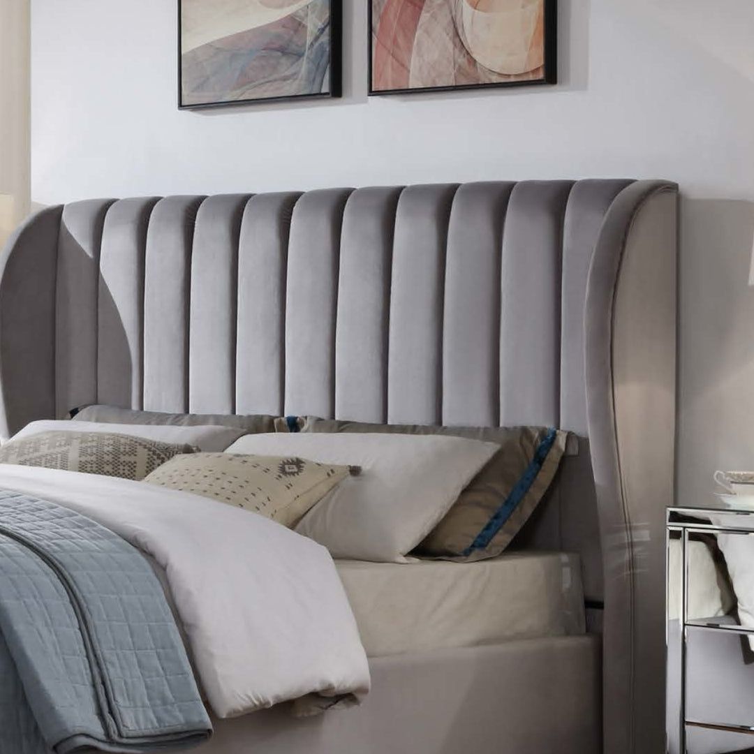 Belair Velvet Bedhead - DLB Furniture
