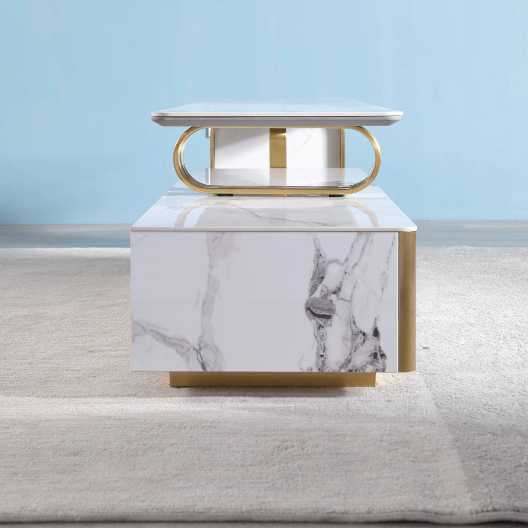 White TV Unit 