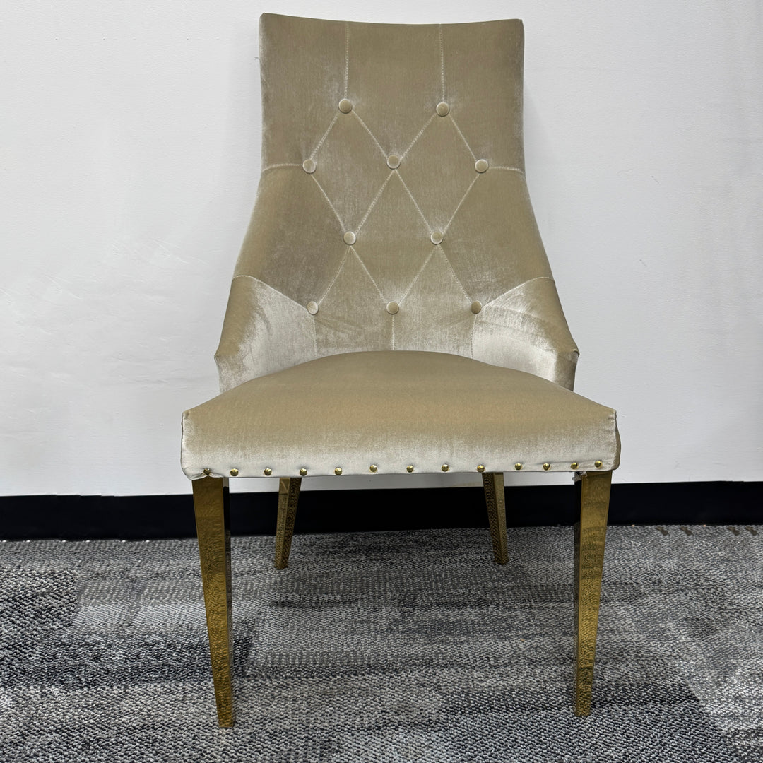 Camille Velvet Dining Chair (Customisation accepted)