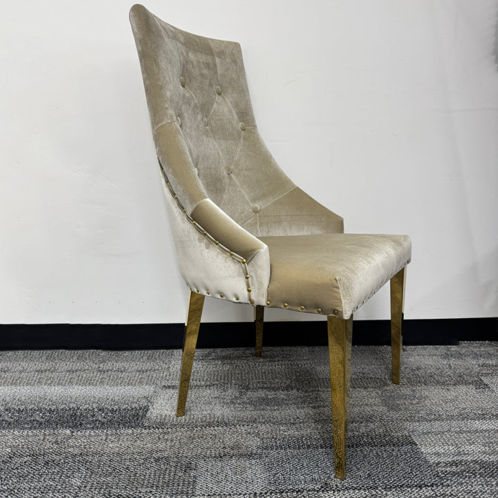 Camille Velvet Dining Chair (Customisation accepted)