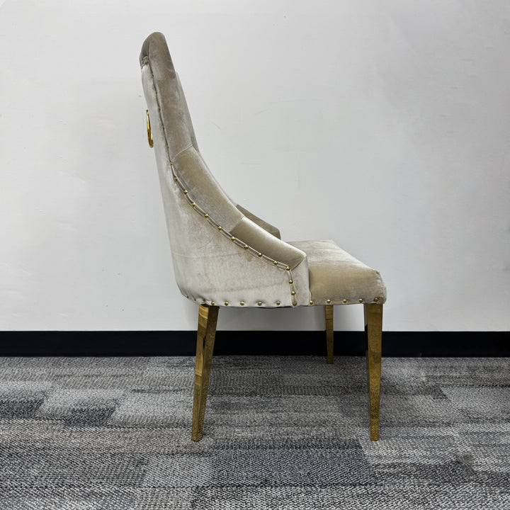 Camille Velvet Dining Chair (Customisation accepted)